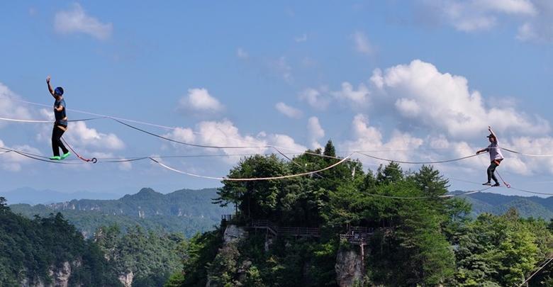 千米高空舞“芭蕾”